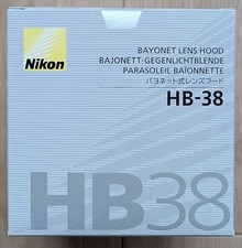 NIKON Gegenlichtblende HB-38 für AF-S VR Micro Nikkor ED 105mm F2.8G (IF)