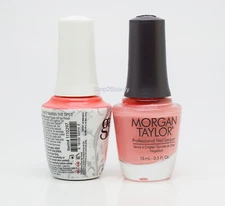 Gelish DUO Soak Off Gel Polish + Morgan Taylor Lacquer 297 Beauty Marks The Spot