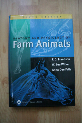 Anatomy and Physiology of Farm Animals von Frandson et al. 0781733588 Sehr Gut!!