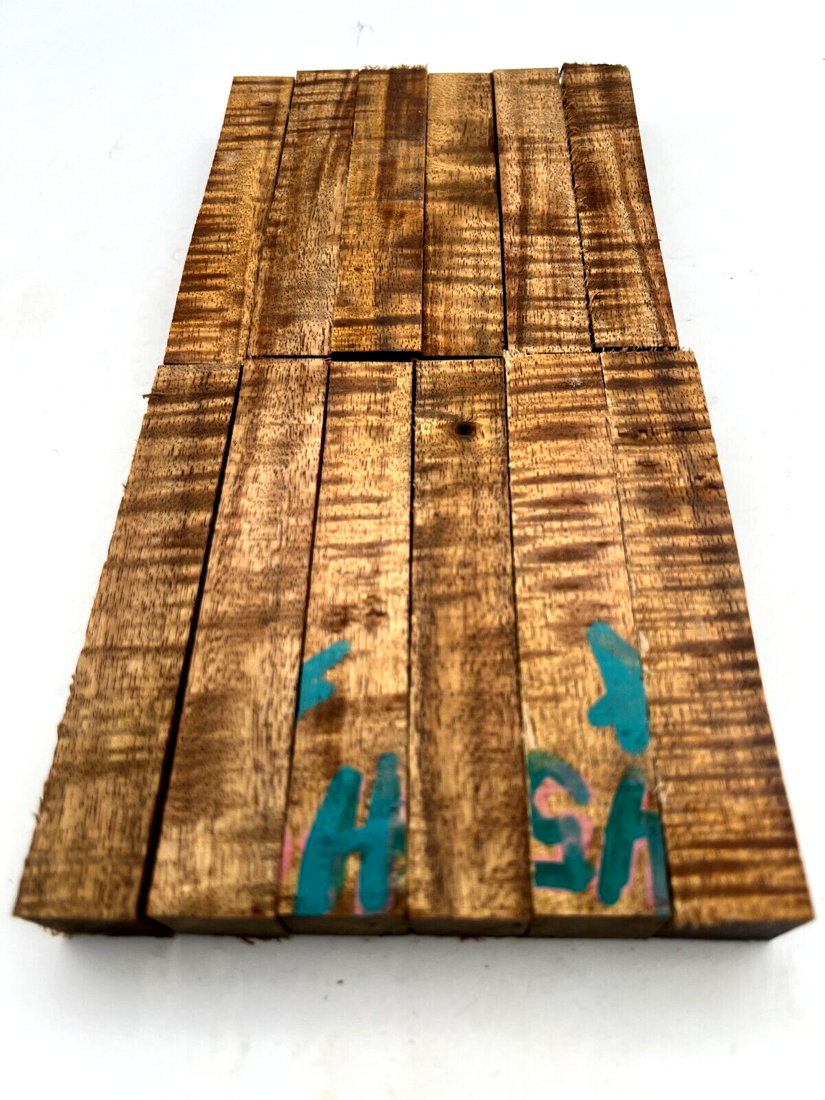 Curly Koa Wood Pen Turning Blanks - Incredible!!!