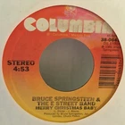 BRUCE   SPRINGSTEEN   7"  45  VINYL , MERRY CHRISTMAS BABY  / WAR