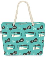 Void Tasche Artwork Retro Deko Design Retro Design Muster 70Er Sterne