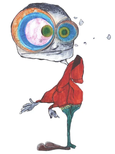Watercolor Hipster