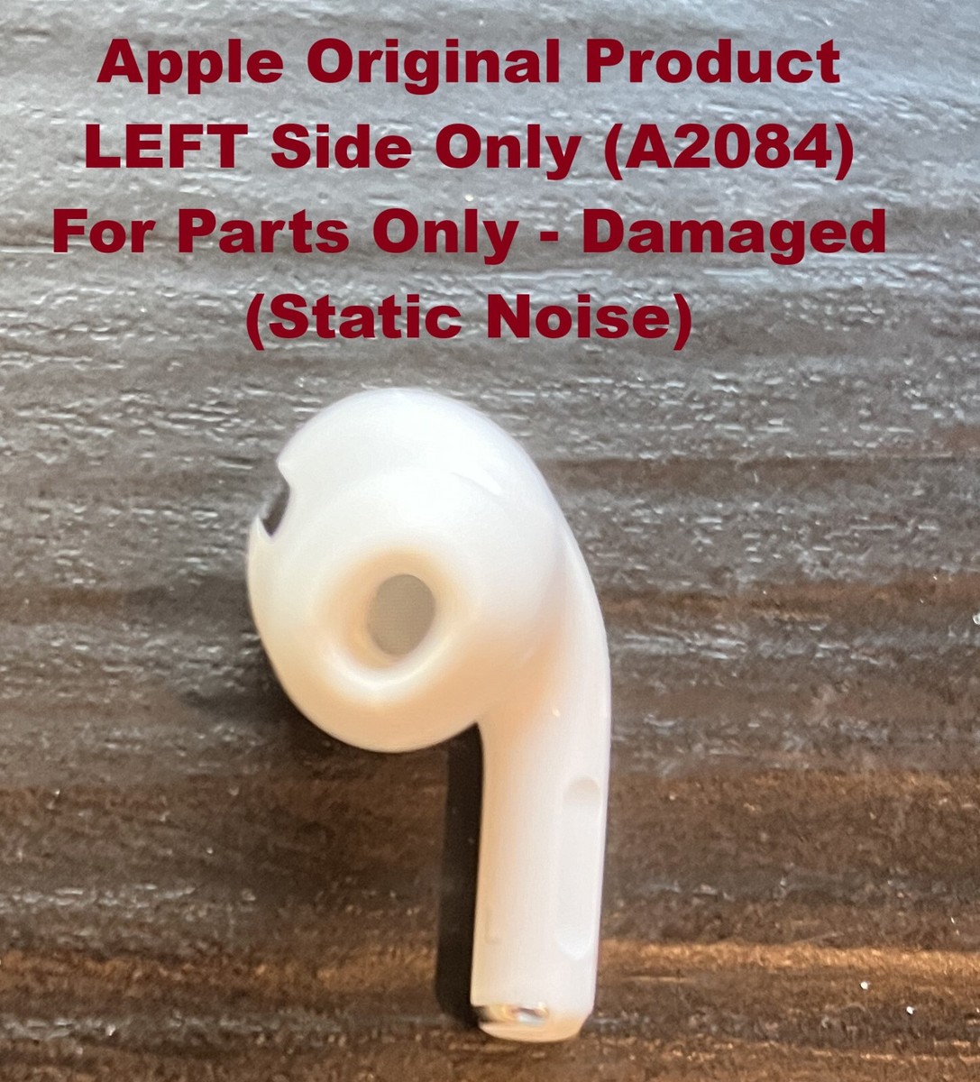 I*h様 AirPods Pro A2084 AirPods Pro (R) Right A2083 or (L) Left A2084 Side Single or