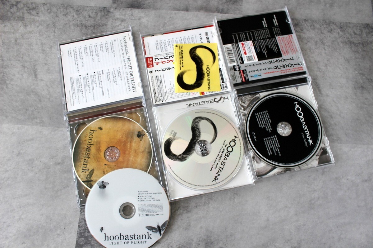 SET x7 Hoobastank Japan CD For(n)ever The Greatest Hits in SET x7 Hoobastank Japan CD For(n)ever The Greatest Hits in