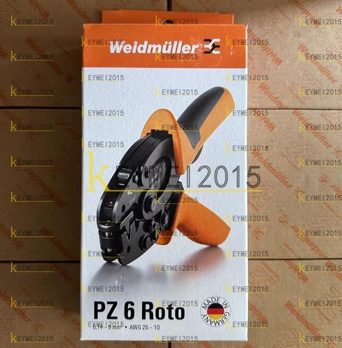 1PCS New Weidmüller PZ 6 ROTO 9014350000 Crimping Hand Tool - Picture 5 of 5