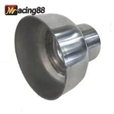 4" OD to 2.5" OD Universal Exhaust Pipe to Component Adapter Reducer 3.7" Length