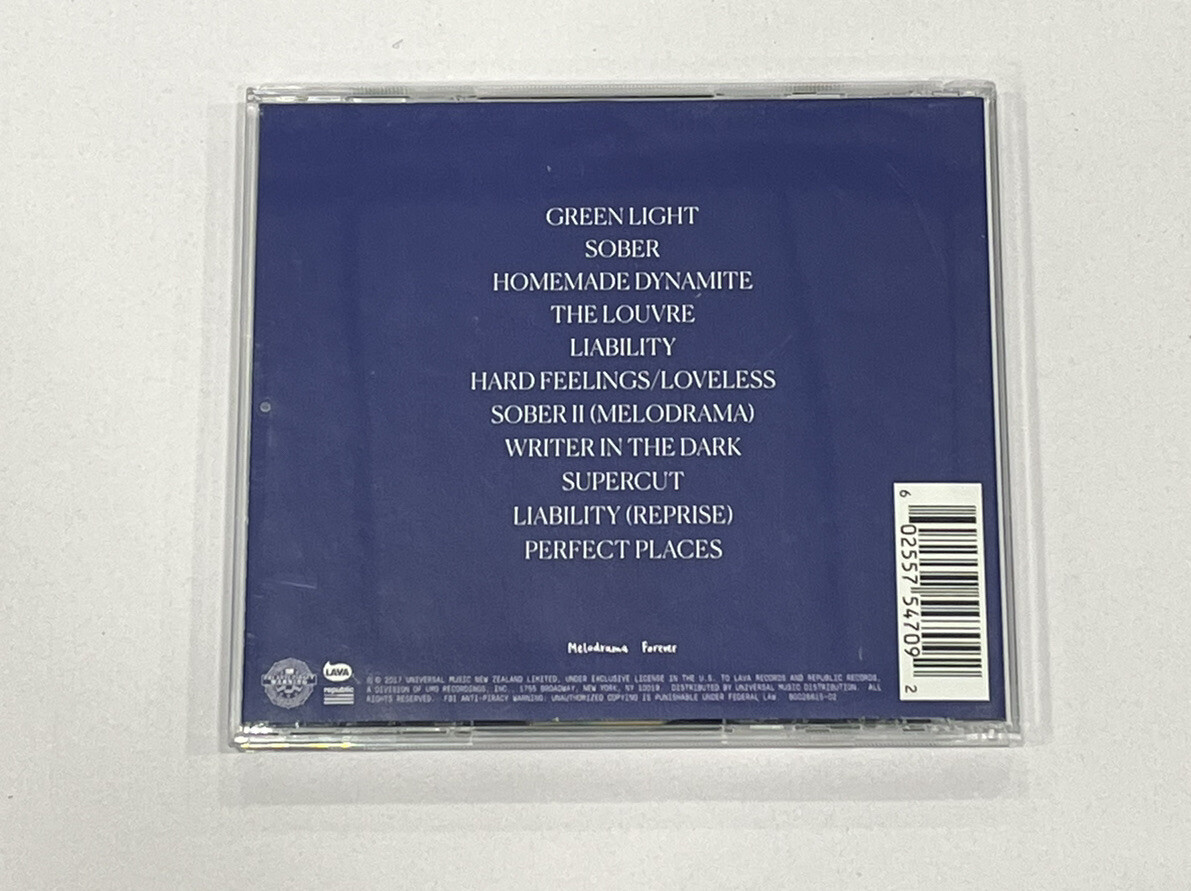 SIGNED Lorde - Melodrama CD - ( RARE AUTOGRAPHED) 602557547092| eBay