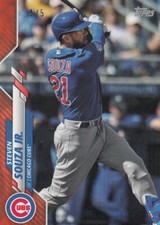 STEVEN SOUZA JR. /5 TOPPS UPDATE MINI ON DEMAND ONLINE RED CUBS #159 2020 20