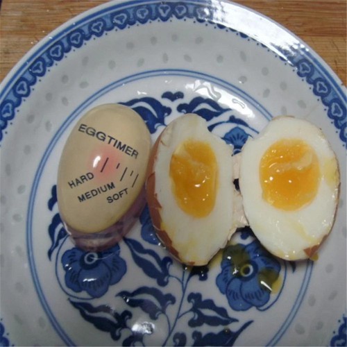 1pcs Egg Timer Kitchen Gadget Color Changing Resin Red Soft Hard Boiled Eco-Frie - Picture 3 of 24