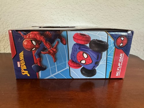 Marvel Spider-Man Venom Vs Spiderman Remote Control RC Flip Car NEW - Picture 6 of 17