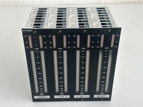 Studer Bargraph 8 Channel Peakmeter Gain Reduction Meter for 900, 963, 980, 990