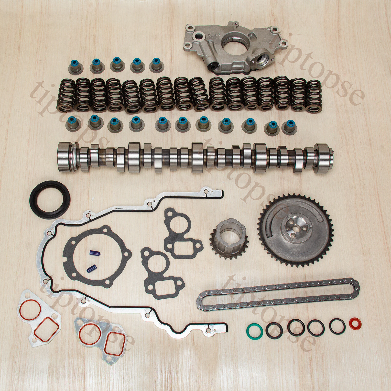 Sloppy Mechanics Stage 2 Cam Kit Timing Chain For 97-07 GM Chevy LS 4.8 5.3 6.0