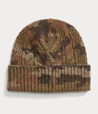 EUC Polo Ralph Lauren Camouflage Wool Blend Casual Unisex Winter Beanie Hat Cap Polo Ralph Lauren Camouflage Beanie Hats for Men for sale | eBay main image 3