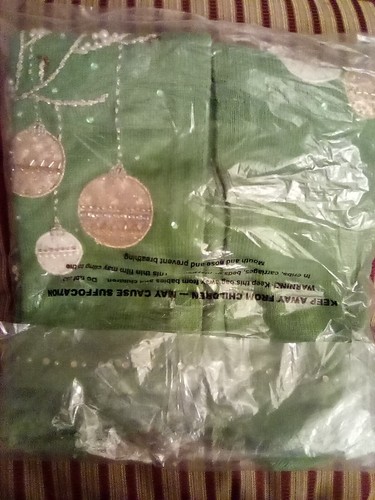 JADEITE GREEN QUACKER FACTORY SWEATER CHRISTMAS SWEATER EPIC EMBROIDERY HOLIDAYS - Picture 5 of 6