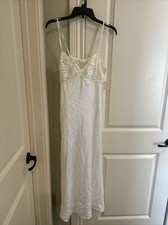 Vintage nightgown Flora Nikrooz Collection Bridal Nightgown Pearl LINGERIE new