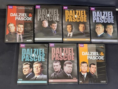 BBC DVD Video Dalziel & Pascoe Season: 1, 3-8 Lot of 7 ~T333F