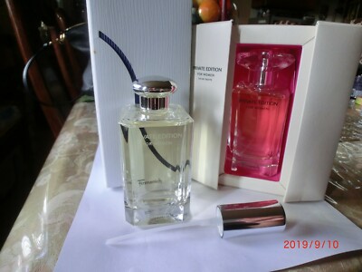 2 pieces Firmenich PRIVATE EDITION WOMEN EAU DE TOILETTE 3.4oz/100mlSpr FULL HAR