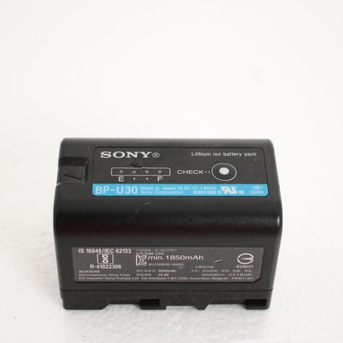 Sony BP-U30 Rechargeable Lithium Battery Pack Genuine OEM PXW-FS5 and PXW-FS7 - Picture 2 of 6