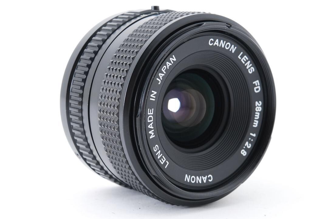 ★美品 New FD NFD 28mm F2.8 Wide Angle MF Canon New FD NFD 28mm F/2.8 MF Wide Angle Lens from Japan