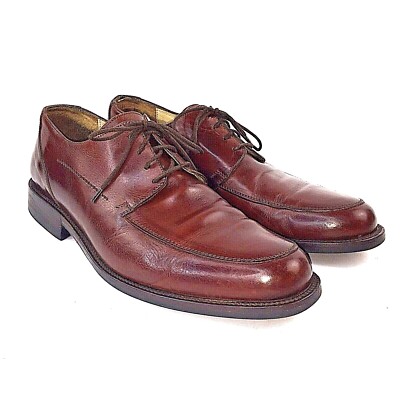 Johnston Murphy Signature Series Men Shoes Leather Lace Up Oxford Italy US 9.5