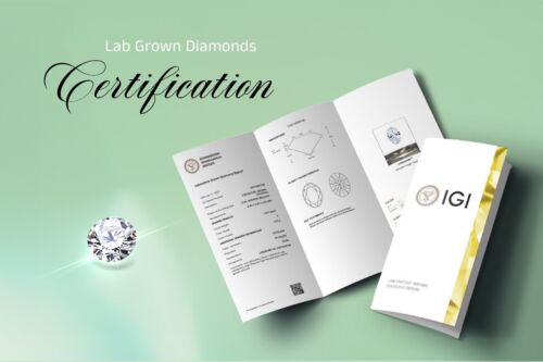 IGI Certified 1Ct Pear Lab Grown Diamond Solitaire Solid Gold Ring For Women - Picture 7 of 7