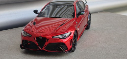 1:18 Otto Mobile Alfa Romeo Giulia GTAM rosso metallizzato OT402 NUOVO NEW - Foto 3 di 7