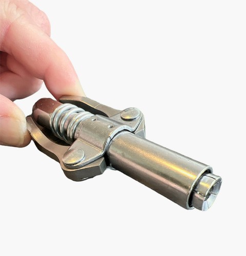 Grease Gun Coupler Fitting For Grease Nipples, Heavy Duty 4 Steel Jaws, 1/8” NPT - Picture 9 of 16