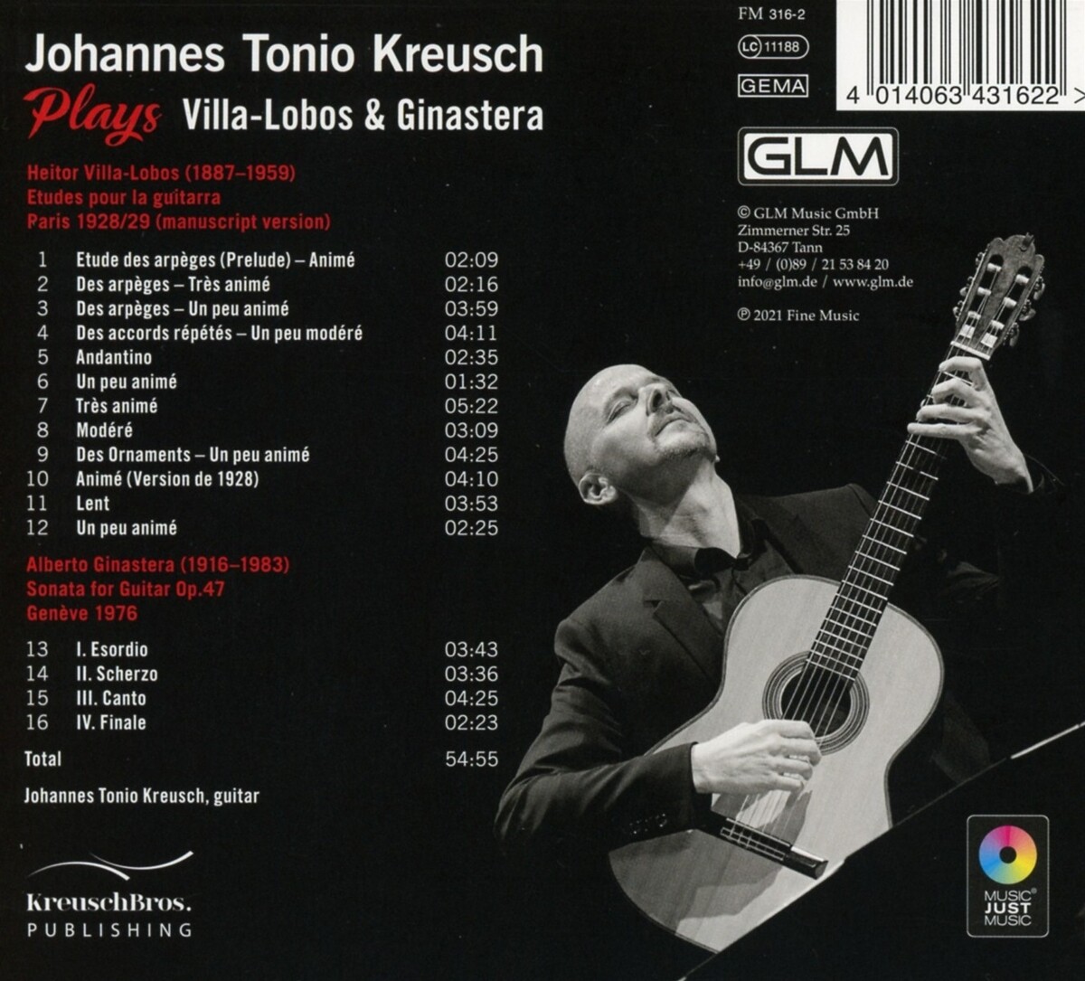 Thumbnail - Kreusch,johannes Tonio / Plays