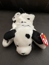 Ty Beanie Baby “Dotty,” style 4100, 1996, Retired, Rare, Tag Errors, MINT