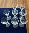 Waterford Crystal Sherry Glasses, Sheila Pattern — photo 2