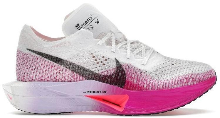 ★NIKE ZoomX Vaporfly Next% 3 White Vivid Purple★ Size 7 - Nike ZoomX VaporFly Next% 3 White Vivid Purple W