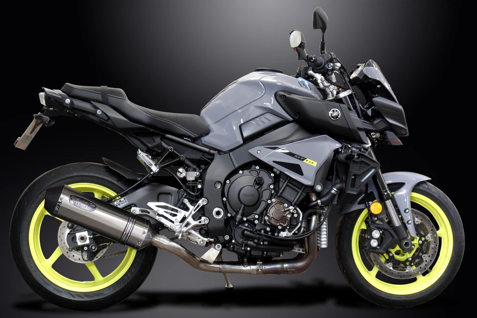 Yamaha FZ-10 MT-10 2016-2021 Kit de silenciador de escape de acero inoxidable X-Oval de 13,5" Foto 4 de 4