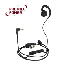 C-Shape Swivel Earpiece PTT for Motorola Talkabout Radios EM1000, MT200, MR350R