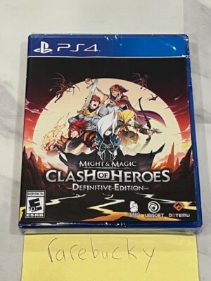 Might & Magic: Clash of Heroes Definitive Edition (PS4) NEW SEALED MINT LRG!