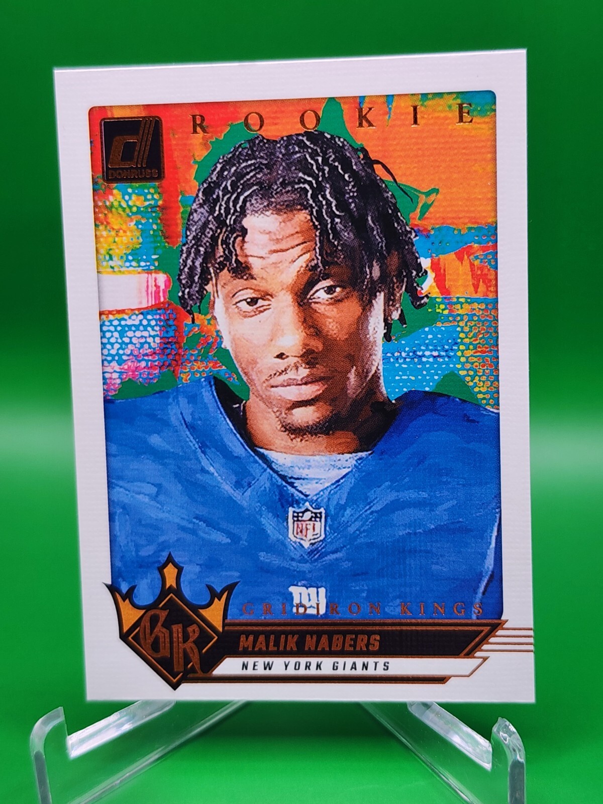 2024 Donruss Gridiron Kings Malik Nabers #11 Rookie New York Giants