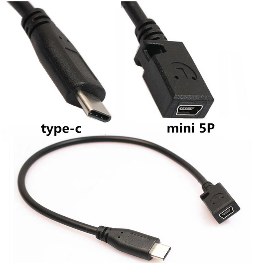 USB 3.1 Type C Male to Mini USB Female Data Cable for Google Nexus 6p/Letv 1S - Image 4 of 4