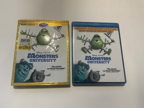 DISNEY Monsters University Ultimate Collectors Edition Bluray 3D NEW & Sealed - Picture 2 of 6