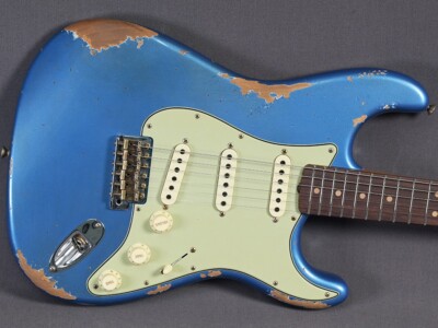 Fender Custom Shop Stratocaster 1964 Heavy Relic Lake Placid Blue