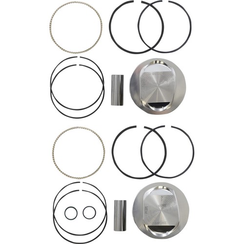 KB Performance Forged Piston Kit - Twin Cam - +0.010" - 4.010" Bore | KB661C-010 - Picture 1 of 1