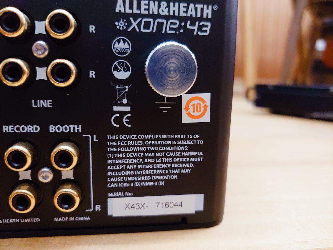 Allen & Heath Xone:43 4+1 Channel Analogue DJ Mixer in BOX Allen & Heath Xone:43 4+1 Channel Analogue DJ Mixer in BOX