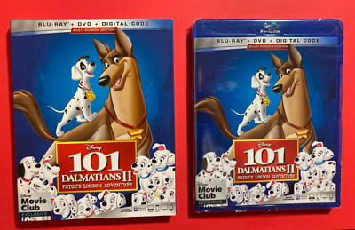 101 Dalmatians II: Patchs London Adventure (Blu-ray/DVD, 2015, 2-Disc Set)
