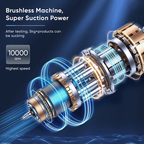 Staubgebläse Compressed Air Duster 100000RPM Elektrisch Mini Blower Staubsauger - Photo 4/15
