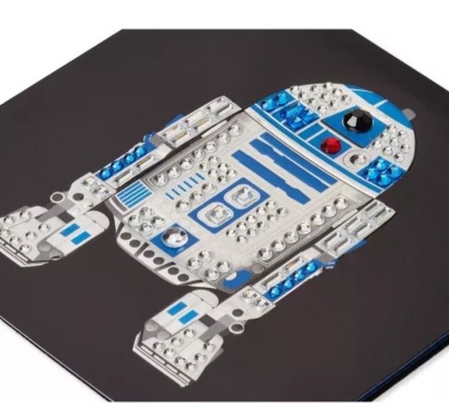 Papyrus Disney Star Wars Jeweled R2D2 Happy Birthday Greeting Card, New - Picture 5 of 6