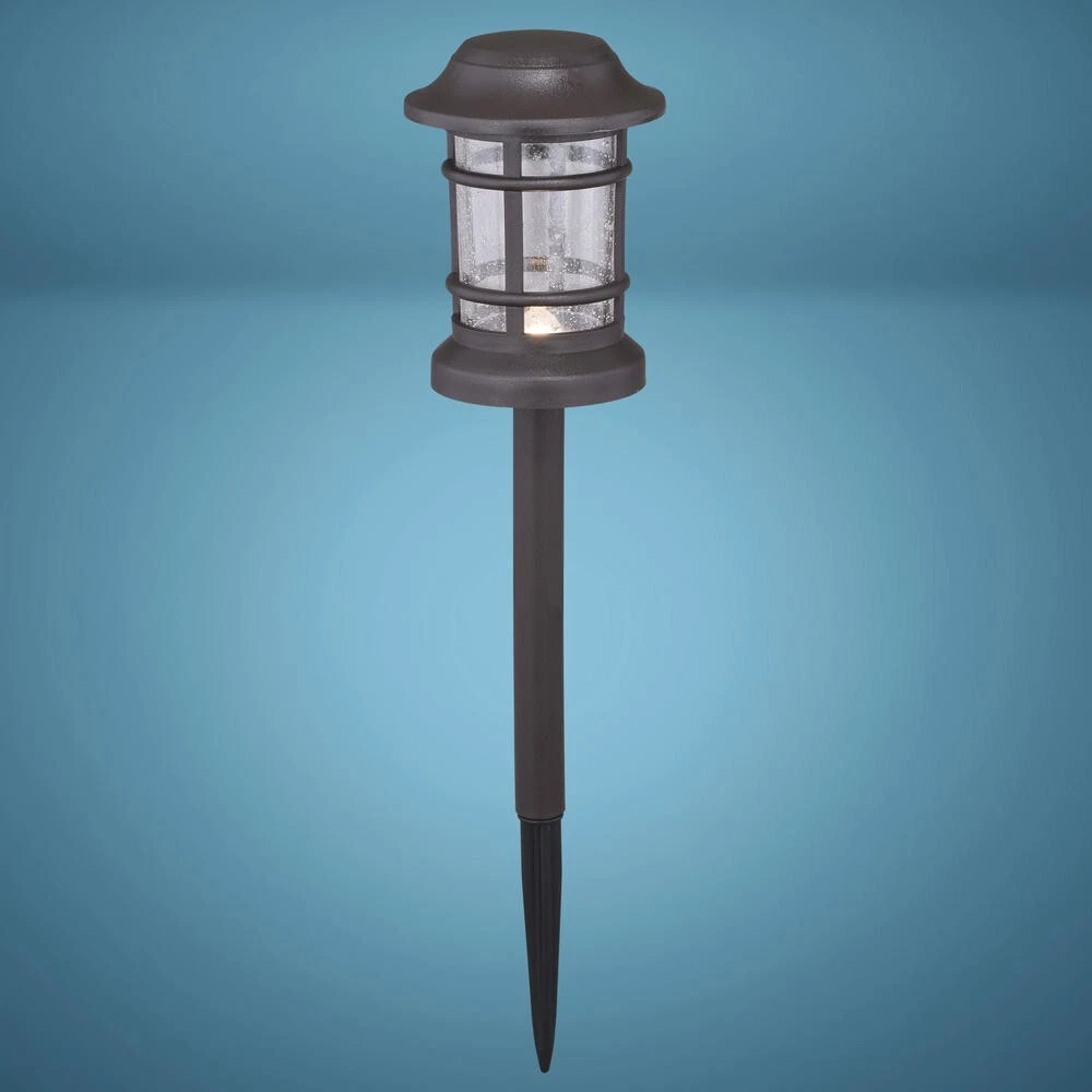 Set of 2 Low Voltage Industrial LED Landscape Light Outdoor Garden Decor Lamp