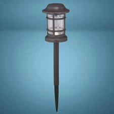 Set of 2 Low Voltage Industrial LED Landscape Light Outdoor Garden Decor Lamp