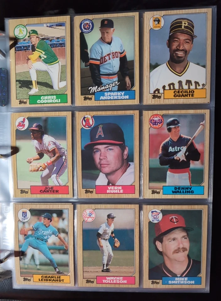 1987 Topps 201-400 Pick from drop down list - Image 2 of 2