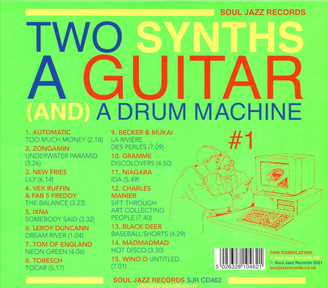 VARIOUS ARTISTS TWO SYNTHS A GUITAR (AND) A DRUM MACHINE POST PUNK