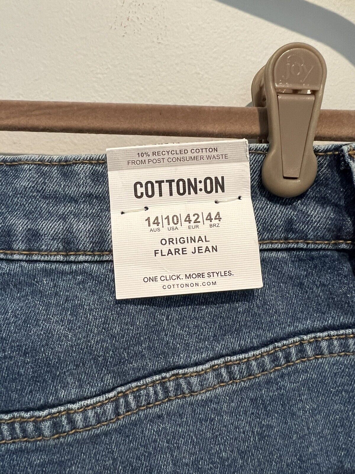 Cotton- ON - Women's Size 10 - Original Flare Denim Jean-NWT