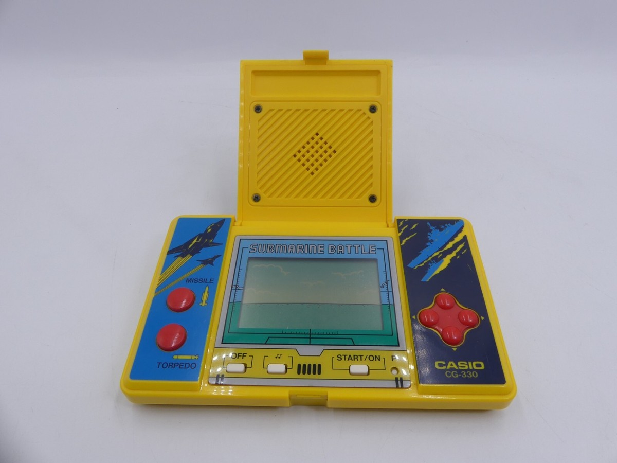 サブマリンバトル　ゲームウォッチ　CASIO CG-330 動作確認済み サブマリンバトル ゲームウォッチ CASIO CG-330 動作確認済み